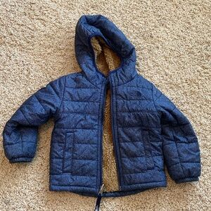 The North Face boys reversible winter coat 2T